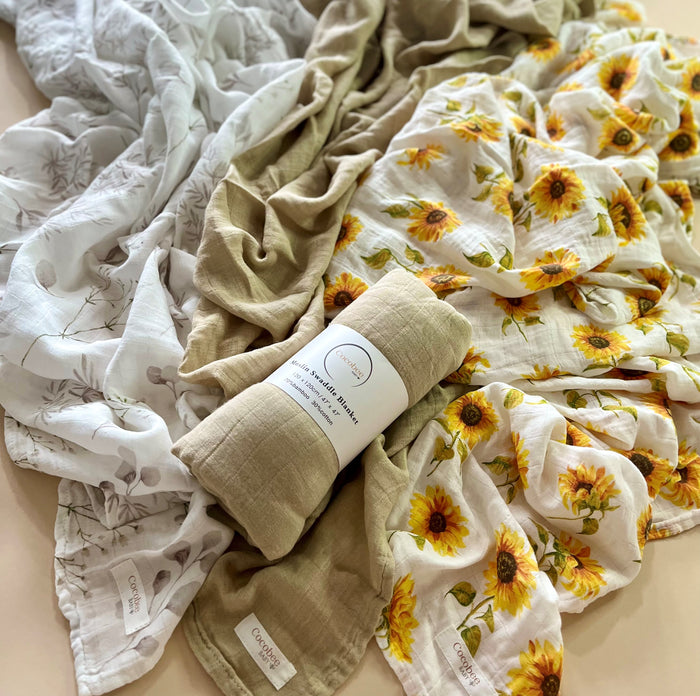 Muslin swaddle wraps