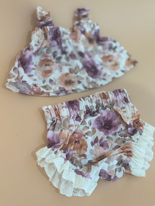 Vintage autumn floral set