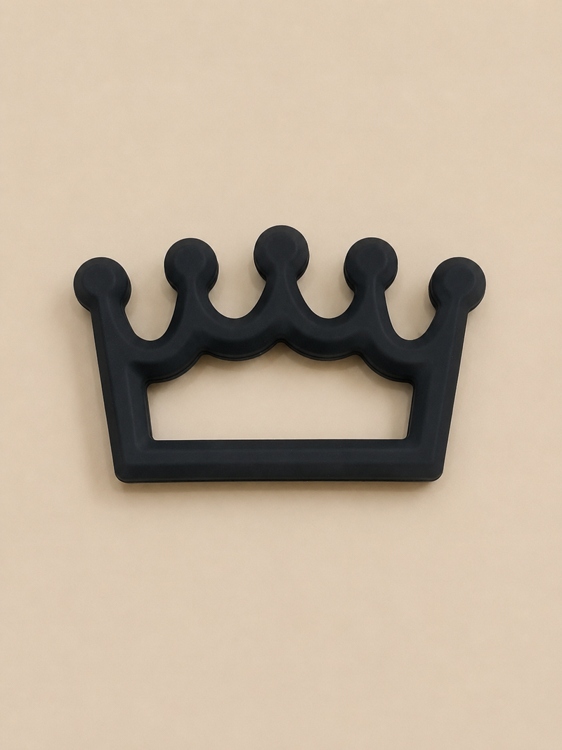 Crown BPA free silicone teether