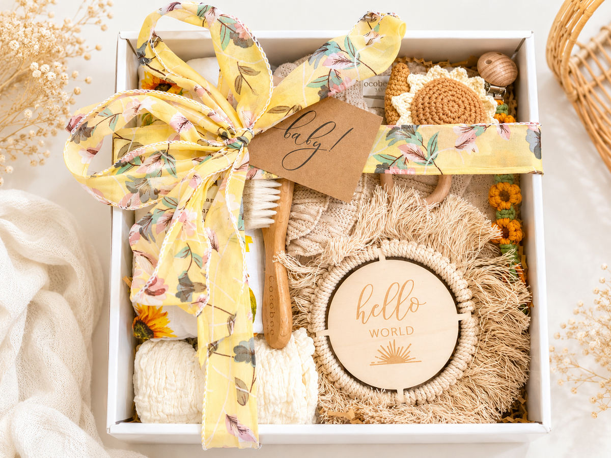 Sunflower boho Deluxe Hamper