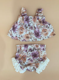 Vintage autumn floral set