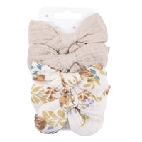 Pure cotton bows 4 pack