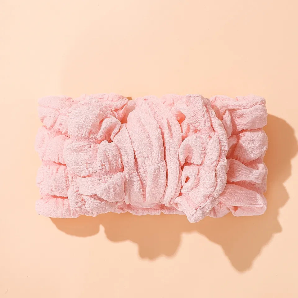 Bubble bow headband