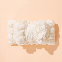 Bubble bow headband
