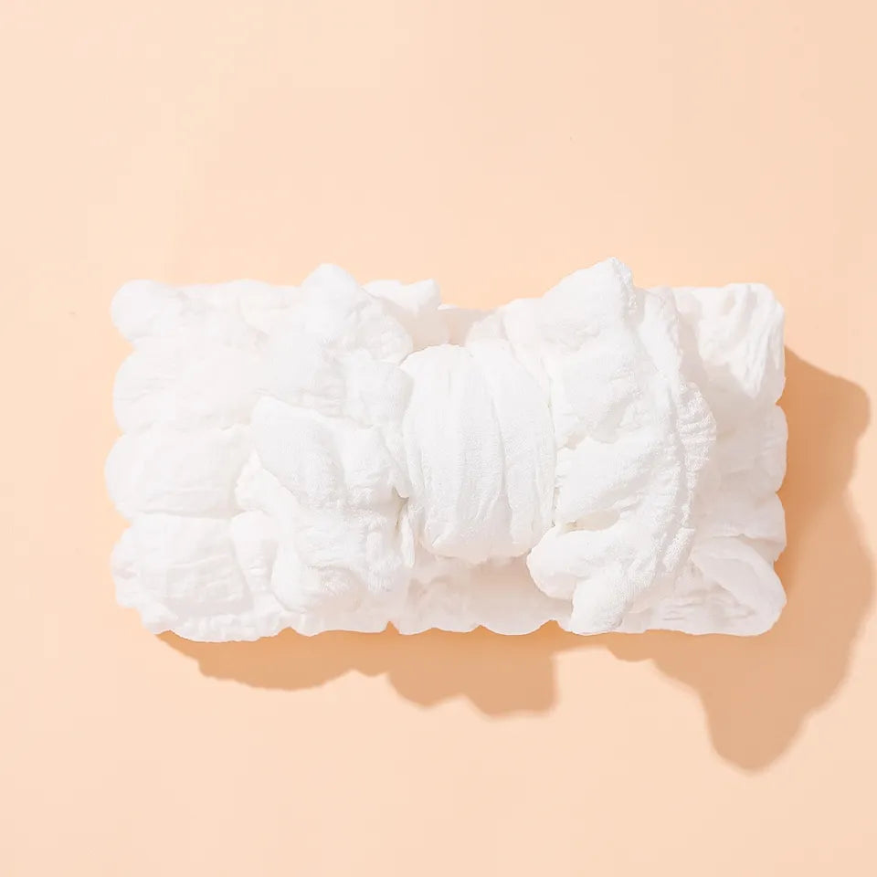 Bubble bow headband