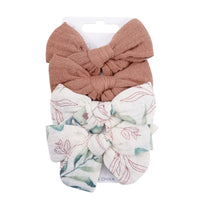 Pure cotton bows 4 pack