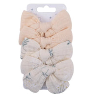 Pure cotton bows 4 pack